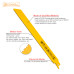 15 Pack M42 HSS Bi-Metal 9 Inch 18TPI Reciprocating Saw Blades, Saber Saw Blades for Hard Metal Cutting