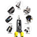1 Pack 8 Inch 7 in 1 Multifunctional Electrician Pliers Wire Stripper Cutter Crimper for Copper & Aluminum Wire
