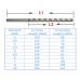 10 Pack DIN340 HSS 4341 Extra Long Twist Drill Bits for Wood & Metal Drilling