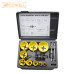 13PC Bi-Metal Hole Saw Kit, SCOWELL Hole Saw Set for Wood Metal Plastic PVC Pipe Cutting
