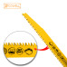 10PCS SCOWELL HCS Reciprocating Saw Blades 8" 6/10TPI Wood Cutting Sabre Saw Blades, 1/2" Universal Shank