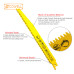 10PCS SCOWELL HCS Reciprocating Saw Blades 8" 6/10TPI Wood Cutting Sabre Saw Blades, 1/2" Universal Shank