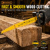 10PCS SCOWELL HCS Reciprocating Saw Blades 8" 6/10TPI Wood Cutting Sabre Saw Blades, 1/2" Universal Shank