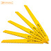 15 Pack SCOWELL 220mm Bi-Metal Reciprocating Saw Blade 6/12TPI Variable Teeth 1/2" Universal Shank for Wood With Nails & Sheet Metal Cutting 15 Pack SCOWELL 220mm Bi-Metal Reciprocating Saw Blade 6/12TPI Variable Teeth 1/2" Universal Shank for Wood With Nails & Sheet Metal Cutting