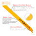 20 pack 9 Inch 10T BIM Reciprocating Saw Blades SCOWELL Bi-metal Sabre Saw Blade for Wood Metal Cutting