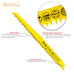 15 Pack SCOWELL S1531L 9.5" HCS Reciprocating Saw Blade 1/2" Universal Shank for Pruning Green Wood, Fuel Wood & PVC Pipe Cutting