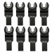 8 Pack 20mm Starlock Oscillating Multi Tool Saw Blade Universal Quick Fit for Wood Plastic PVC Pipe Cutting 8 Pack 20mm Starlock Oscillating Multi Tool Saw Blade Universal Quick Fit for Wood Plastic PVC Pipe Cutting