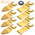 8 Pack SCOWELL Starlock Carbide Grit Oscillating Multi Tool Blades, 4Pcs Triangle & 4pcs Straight Scraper for Tile Grout Mortar Concrete 8 Pack SCOWELL Starlock Carbide Grit Oscillating Multi Tool Blades, 4Pcs Triangle & 4pcs Straight Scraper for Tile Grout Mortar Concrete