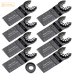 8 Pack SCOWELL Starlock Oscillating Multi Tool Saw Blades 32mm 14TPI Japanese Teeth Precision Wood Cutting 8 Pack SCOWELL Starlock Oscillating Multi Tool Saw Blades 32mm 14TPI Japanese Teeth Precision Wood Cutting