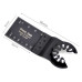 8 Pack 32mm Bi-Metal Starlock Oscillating Multi Tool Straight Saw Blade HSS M42 for Wood With Nails & Soft Metal Cutting
