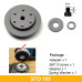 Starlock Adapter for Oscillating Multi Tool, Convert Starlock Machine to Use Standard Non-Starlock Saw Blades