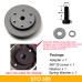Starlock Adapter for Oscillating Multi Tool, Convert Starlock Machine to Use Standard Non-Starlock Saw Blades
