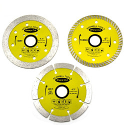 Diamond Saw Blade 105mm /110mm Wet Dry Cutting Disc for Tile Marble Granite Concrete Brick